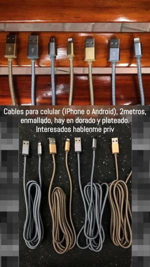 Vendo Cables para iPhone Y Android
