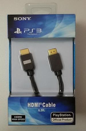 Cable HDMI PS3 SONY ORIGINAL NUEVO Y SELLADO