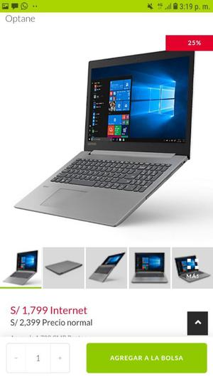 Laptop Core I3 8generacion Nueva