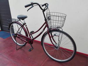 Bicicleta Mujer Vintage Clásica Aro26 Ok