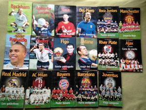 Mini Libros de Leyendas del Fútbol de los 90's y 00's