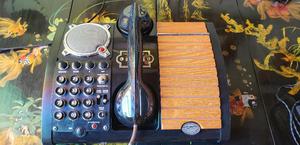 Telefono Vintage Field Phone Antiguo
