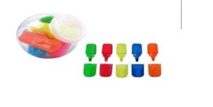 Resaltador Pote 5 Colores Logo Factura Merchandising