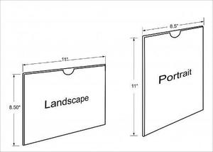 porta #afiches En #acrílicos Modelos Solicitados