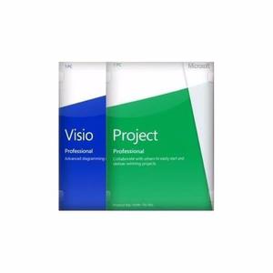 Licencia Visio + Project Pro 2016 1 Pc Originales