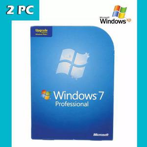 Licencia Windows 7 Pro Original Retail 2pc Genuina Microsoft