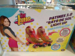 Patines Soy Luna Rayos Del Sol con Luces