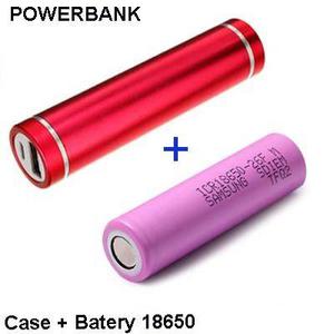 Power Bank Cargador Case + Bateria 18650 Pila