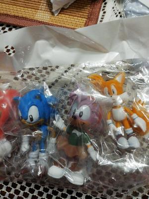 Sonic Set 6 Muñecos