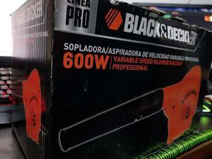 Sopladora/aspiradora Black&decker Nuevo 600w