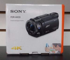 Camara Filmadora Sony FDRAX33 Usada