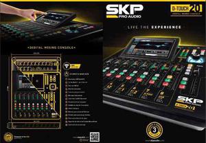 Consola Digital D-touch Skp Pro Audio