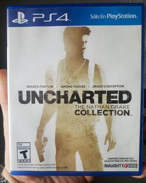 Juego Uncharted Collection Ps4 S/.40