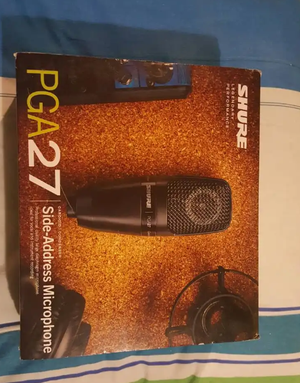 Microfono de condensador Shure Pga27