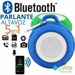 Parlante Bluetooth Acuatico Radio Fm Envio Provincia