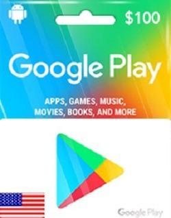 Google Play 100$ Gift Card Us Oferta