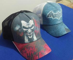 Gorra Juvenil Batman Y Guason a 32 Soles