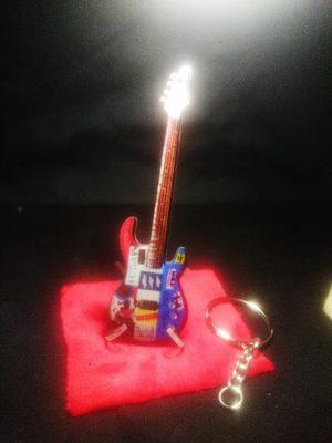 Guitarras Llaveros Custom Modulus Flea Red Hot Chili Peppers