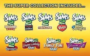 Los Sims 2 + Todas Sus Expansiones Digital Juego Pc Y Mac