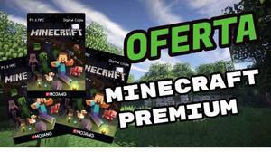 Minecraft Premium Original Para Pc Entrega Rápida + Gratis