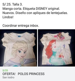 Oferta! Polos Princess