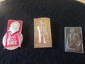 Pin Insignia Prendedor Lenin Urss Rusia