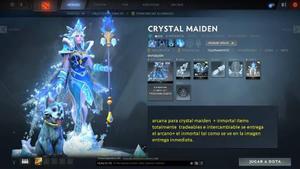Sets Dota 2 Arcana Crystal Maiden+inmortal