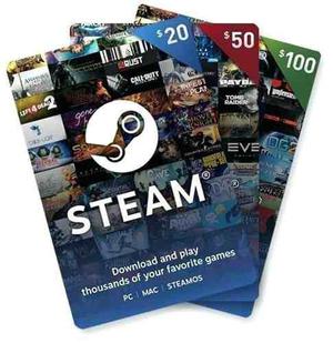 Steam Gift Card De 10 Soles