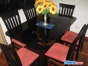 VENDO PRECIOSO JUEGO DE COMEDOR
