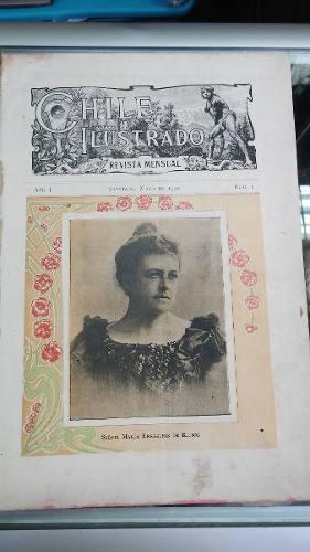 Antiguas Revistas Chile Ilustrada 1902