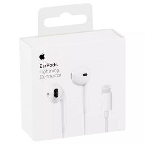Audífonos Earpods Apple Iphone 7 8 X Lightning Original