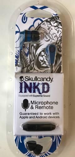 Audifonos Skullcandy Ink'd Supreme Sound Microfono