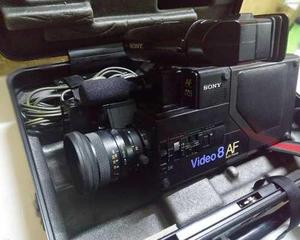 Camara Profesional Sony Filmadora Video 8 Con Accesorios