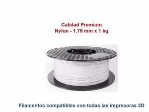 Filamento Impresora 3d Nylon Nilon 1.75 Mm X 1kg