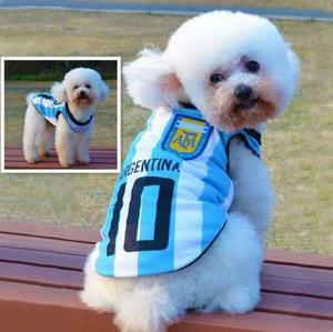 Fútbol; Chaleco Para Mascota (perro/gato) Camiseta Mundial