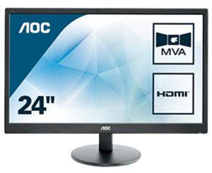 Monitor Aoc M2470 23.6 Panel Mva Vga Hdmi