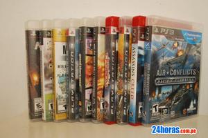 PS3 juegos variados en bloque