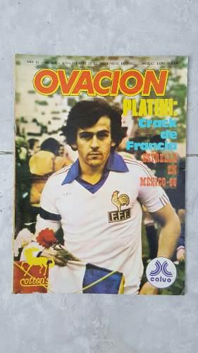 Revista Ovacion Platini 1986