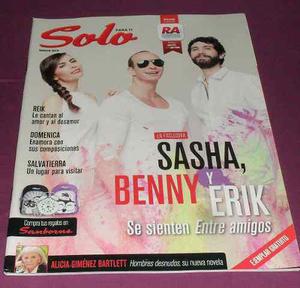 Revista Sasha,benny Y Erik Reik Timbiriche Matisse