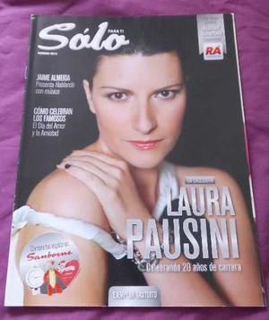 Revista Solo Laura Pausini Rio Roma