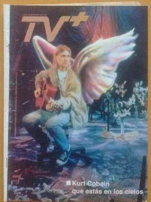 Revista Tv+ 1995 Kurt Cobain Nirvana