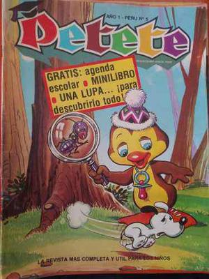 Revistas Petete (precioxunidad)