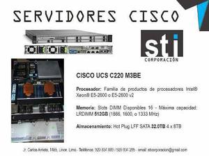 Servidor Cisco Ucs C220 M3be