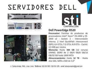 Servidor Dell Poweredge R520