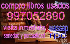 usados libros compro-de toda clase-visita inmediata en