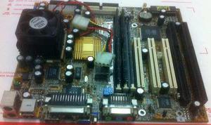 Combo Placa Atx Ga-5smm/procesador/memo 2isa/3pci Com/lpt