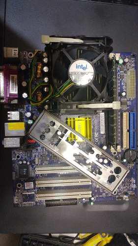 Combo Placa Intel Procesador Micro Pentium 4 Memoria Ddr 1gb