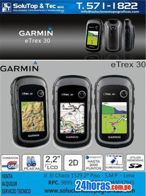 GPS GARMIN ETREX 30 ESTUCHE DE TRANSPORTE GRATIS