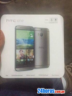 HTC M8 NUEVO EN CAJA s/.950