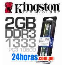Memoria ram 2 gb ddr3 bus 1333